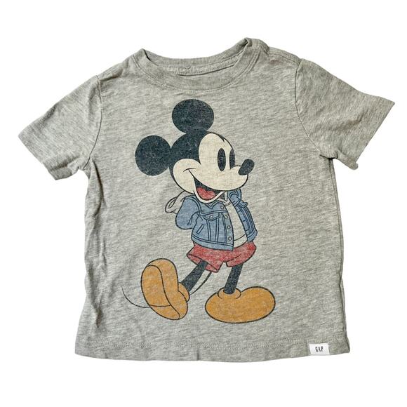Gap + Disney Mickey Mouse Tee Size 2T - Picture 1 of 5